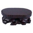 thumbnail image 2 of Wood Base, Delicate Color Display Pedestal, For Office Home, 2 of 8