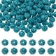 thumbnail image 1 of 105 Pcs 10mm Perlas de arcilla con strass para hacer joyería, perlas de disco azul al por mayor para pulseras, collares, aretes, manualidades y decoración DIY., 1 of 7