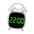 thumbnail image 3 of Luzkey Réveil Électronique à LED Horloge Numérique de Table pour Bureau Dortoir Vert, 3 of 8