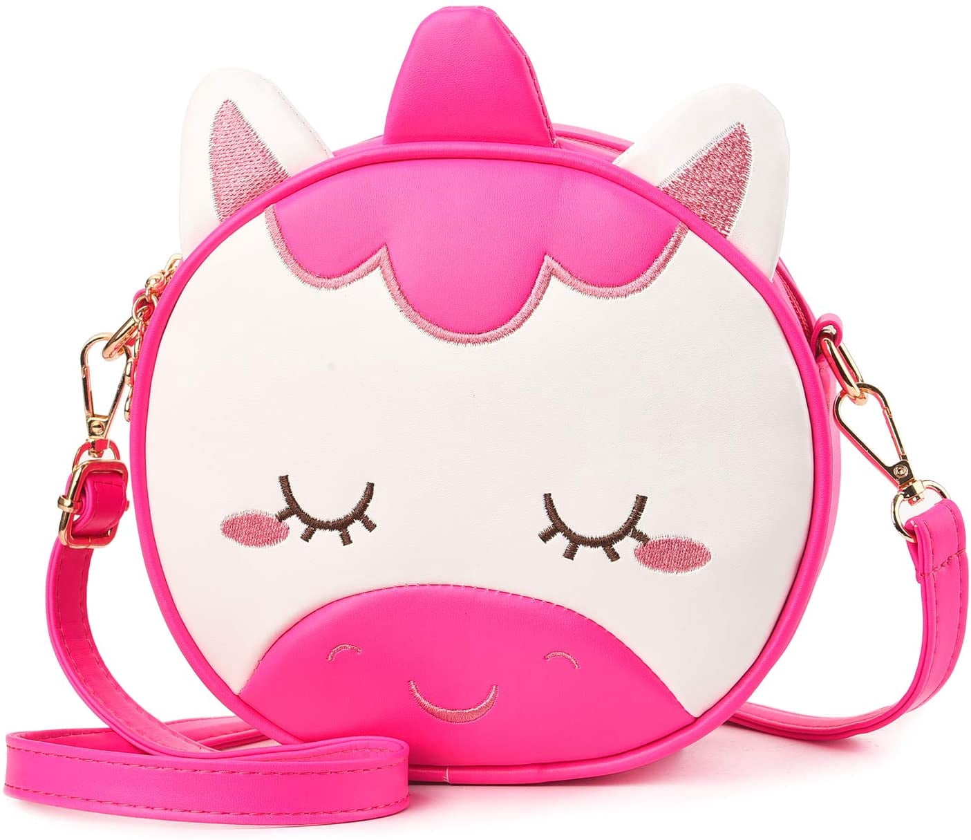 Little Girls Crossbody Bag Toddler Purse Bag Leather Baby Backpack for