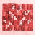 thumbnail image 1 of Ahgly Company Indoor Square Solid Red Modern Area Rugs, 8' Square, 1 of 4