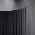 thumbnail image 4 of Unique Furniture Engineered Wood Sliding Door 47" TV Lowboard in Black/Oak, 4 of 7