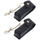 thumbnail image 4 of 2pcs lápiz labial llavero bolsa de almacenamiento bolsa de bálsamo labial para mujeres niñas (negro), 4 of 6
