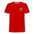 thumbnail image 4 of Styesk T-Shirts pour Homme Mode Décontractée Hommes T-shirt de Sport Imprimé Manches Courtes Col Rond Chemisiers Chemises, 4 of 5