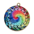 thumbnail image 3 of Spiral Design DIY Gems Glass Sticker Patches For Multi Color 20Pcs, 3 of 5