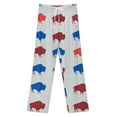 thumbnail image 3 of Buffalo Football Pajama Pants Comfortable Elastic Waist Pajamas Fashion Sleepwear Bottoms Plus Size Homewear, 3 of 6