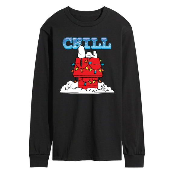 Peanuts - Snoopy Chill - Men's Long Sleeve Graphic T-Shirt