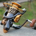 thumbnail image 3 of 13+1BB Spinning Fishing Reels 1000-7000 Series Metal Head Spinning Wheel With Exchangeable Handle For Casting Line Anti-Seawater ,Rigid Aluminum Skeletal Frame, 3 of 7