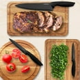 thumbnail image 3 of NutriChef 17-Piece Kitchen Precision Knives Set - Versatile Stainless Steel Knife Set with Blockstand , Ideal for Cutting, Slicing, Chopping, and Dicing, 3 of 8