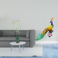thumbnail image 2 of Elegante Mural Decorativo De Pared Con Diseño De Enredaderas Verdes Y Pavo Real. Ideal Para Baño, Dormitorio, Fondo De Sofá O Decoración Del Hogar Y Jardín., 2 of 8