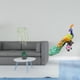 thumbnail image 2 of Elegante Mural Decorativo De Pared Con Diseño De Enredaderas Verdes Y Pavo Real. Ideal Para Baño, Dormitorio, Fondo De Sofá O Decoración Del Hogar Y Jardín., 2 of 8