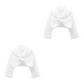 thumbnail image 2 of Chal para niñas sweethay Capa de piel sintética Hermoso estilo dulce Blanco XS, 2 of 6
