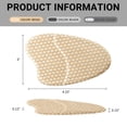 thumbnail image 5 of 4 Pairs Women Gel Ball of Foot Cushions, Invisible Anti Slip Metatarsal Pads Comfort Inserts for High Heels, 5 of 7