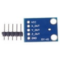 thumbnail image 3 of Treedix GY-61 ADXL335 Module Angle Sensor Module Tilt Angle Module Three-axis Acceleration Analog Output 3V-5V Compatible with Arduino, 3 of 5