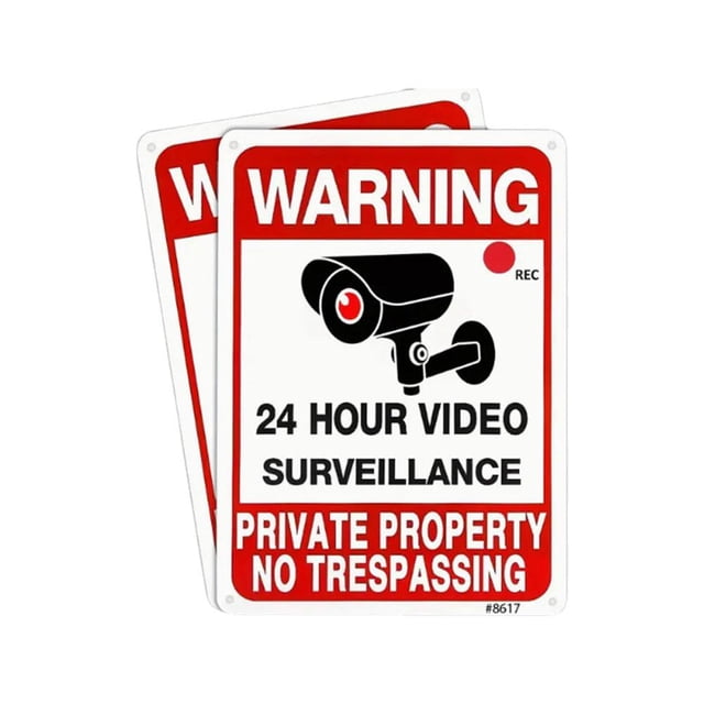 WARNING GPS Tracking System Active Sticker Sign Security Car Window Y5V9