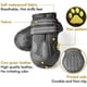 thumbnail image 2 of Botas para perros,Zapatos impermeables para perros,Botines para perros con suela antideslizante resistente reflectante y antideslizante,Zapatos para perros al aire libre para perros medianos 4 piezas, 2 of 6