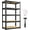 Black+Brown, variant on Garage Shelving Storage Shelves Heavy Duty 5 Tier Metal Shelving Units for Storage Adjustable Utility Shelf Rack, 27.5" W x 11.8" D x 60" H