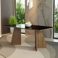 thumbnail image 5 of Mesa de Comedor Rectangular 5388 Color Marrón/Negro 1, 5 of 5