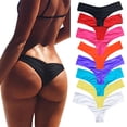 thumbnail image 2 of Traje de baño Mujer Calzoncillos Bikini Lazos laterales inferiores Tanga brasileña Traje de baño Corte clásico Bottoms Biquini Swim Short Ladies traje de baño Tan Jianjun unisex, 2 of 2