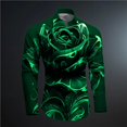 thumbnail image 1 of Camiseta para hombre, tops de camisa, botones, casual, para exteriores, ajustada, deportiva, máscara, rosa, suave y cómoda, HD , nuevo estilo de moda, 1 of 6