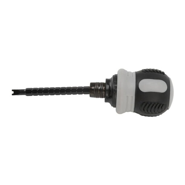 Juego de puntas de destornillador, kit de puntas de destornillador de mini trinquete 13 en 1 Kit de destornillador de cabeza por lotes de doble propósito multifuncional Jadeshay A