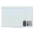 thumbnail image 1 of U Brands 3967U0001 Calendrier en Verre Flottant Effaçable à Sec Non Daté, 36 x 24, Blanc, 1 of 4