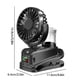 thumbnail image 3 of Fiudx Mini Ventilador Portátil con Rotación de 360 Grados, Silencioso para Uso En Casa o En La Oficina, Recargable con Potente Viento, Ideal para Actividades Al Aire Libre En Verano, Ligero y Fácil d, 3 of 6