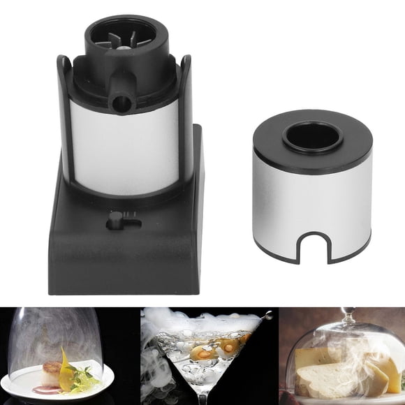 Máquina Ahumadora Infusor De Humo Para Alimentos Y Carne, Compacto, Portátil, Plateado, Para Cocina