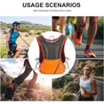 thumbnail image 6 of Hydration Vest Backpack,Lightweight Water Running Vest Pack with 1.5L Water Bladder Bag Daypack for Hiking Trail Running Cycling Race Marathon for Women Men, 6 of 6