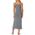 thumbnail image 3 of INSPIRE CHIC Vestidos de Noche para Mujeres Sin Mangas con Tirantes Espagueti Cuello Redondo Primavera Verano 2XL Gris, 3 of 6