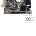 thumbnail image 2 of H61 LGA 1155 Pin 2 DDR3 Placa base Placa base de escritorio Soporte i3 i5 CPU DNF, 2 of 9