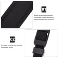 thumbnail image 2 of Homoyoyo Neoprene Camera Strap Set 2 Pieces Comfortable Nonslip Design Black for Photographers, 2 of 6