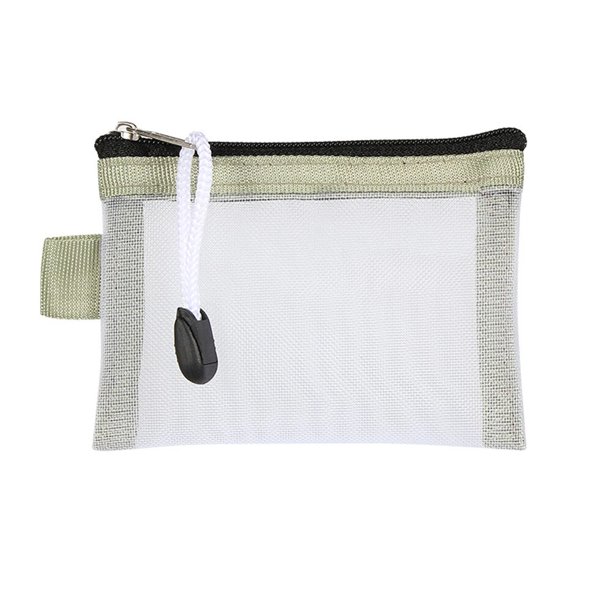 Mini bolsas de malla para monedas, bolsas de almacenamiento de línea de datos para auriculares, identificación de autobús, tarjetero de crédito, bolsa con cremallera, bolsas pequeñas portátiles de via