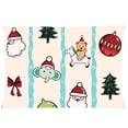 thumbnail image 1 of BSDHOME Seamless Pattern Christmas Cartoons 2 Pillow Cases 20x30 inches Two Sides Print, 1 of 1