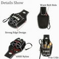 thumbnail image 6 of 9 in 1 Electricians Waist Pocket Tool Belt Pouch Multi-Purpose Bag Screwdriver Carry Case Holder, 6 of 8