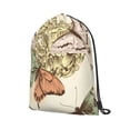 thumbnail image 4 of XMXT Unisex Drawstring Backpack for Women Men, Colorful Butterfly Painting Waterproof Gym Bag String Bags for Shopping Sport Travel, s, 4 of 8
