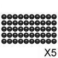 thumbnail image 1 of Colaxi 5X 50x Car Door Shock Absorber Soundproof Stickers Gasket Protector Adhesive, 1 of 5