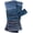 Blue, variant on Alpaca Fingerless Mittens Gloves for Women 100% Super Soft Alpaca Fiber Handmade Fair Trade Typing Texting Gloves