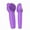 Purple, variant on Sonic Facial Cleansing Brush, Rechargeable & Waterproof Silicone Face Scrubber with Dual-Zone Bristles for Deep Surface Cleansing & Gentle Exfoliation,Purple