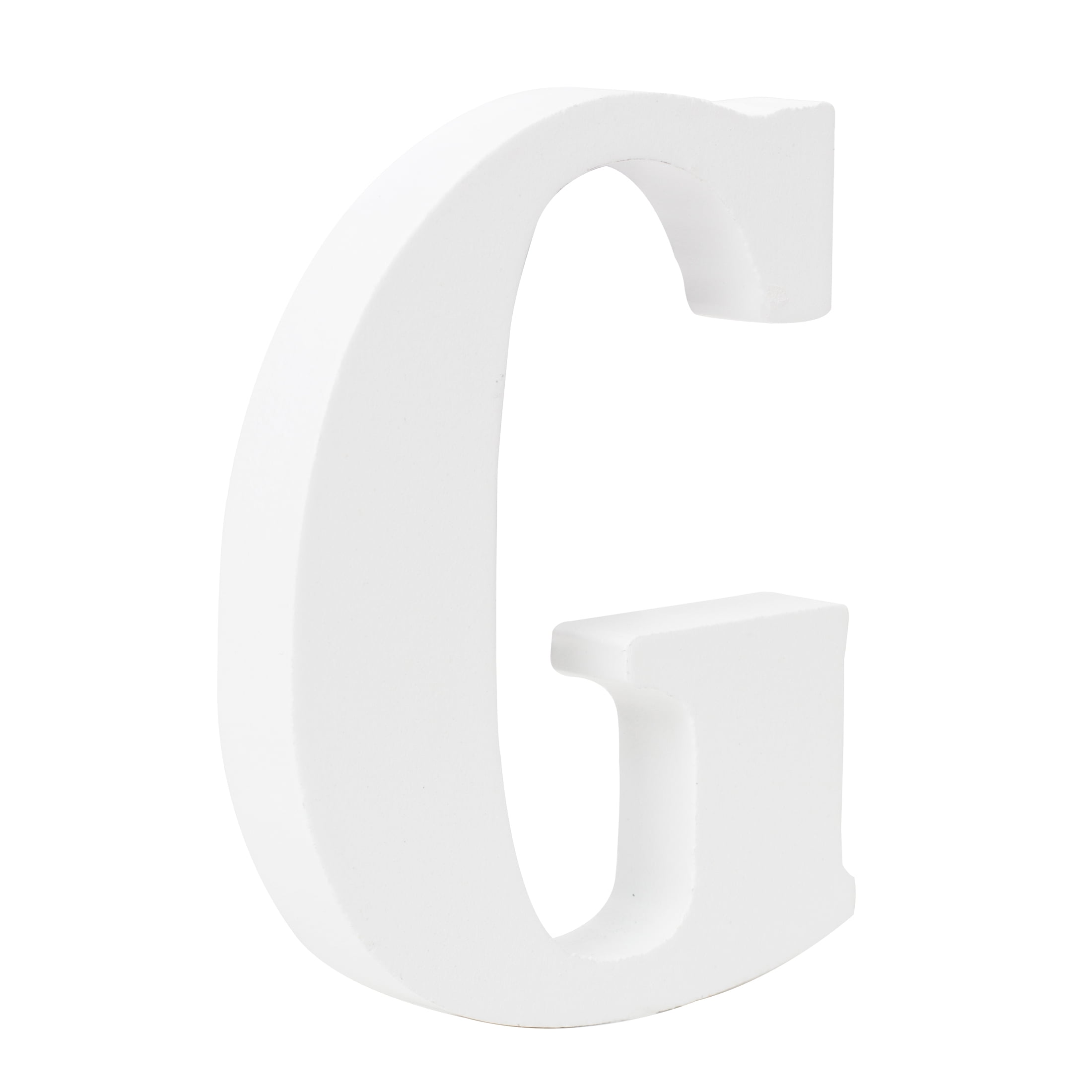 Cousin DIY 3" White Wood Letter G