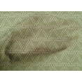 thumbnail image 4 of oneOone Cotton Poplin Fabric Triangle Block Print Fabric By The Yard 42 Inch Wide, 4 of 4