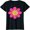 Black, variant on PEACE SIGN LOVE T Shirt 60s 70s Tie Dye Hippie Costume Shirt Gift