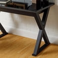 thumbnail image 2 of Manor Park Modern X Computer Desk - Multiple Finishes, 2 of 8