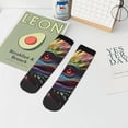 thumbnail image 7 of Naloa Colorful Dragon Head Profile Ankle Socks for Women Non Slip Socks No Show Socks Classic Low Cut Casual Socks Casual Socks, 7 of 7