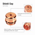 thumbnail image 2 of MYG 5pc 9-8239 Thermal Dynamics SL60/SL100 A120 Shield Cup Plasma Cutter Consumables, 2 of 9
