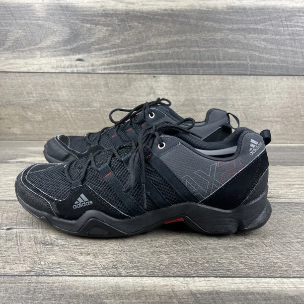 Adi-das Shoes Mens AX2 Traxion Trail Running Hiking Black D67192 Sz 11??see Pic??