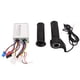 thumbnail image 1 of Controlador de velocidad del motor del cepillo de 12V 500W con protección contra subtensión del agarre del acelerador para motocicleta bicicleta eléctrica Scooter, 1 of 12