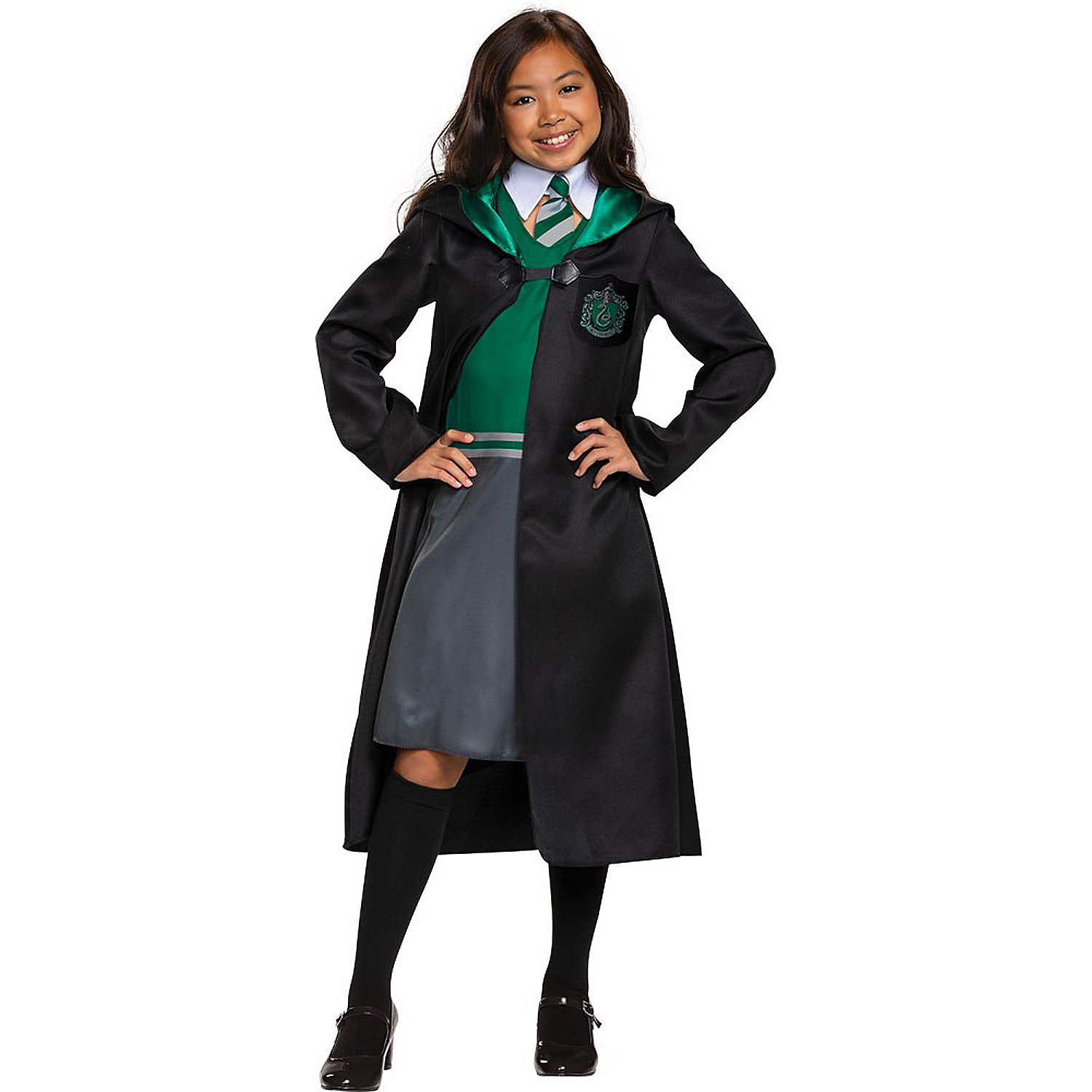  Disguise womens Slytherin Adult Sized Costumes, Green & Gray,  Small 4-6 US : Clothing, Shoes & Jewelry