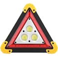 thumbnail image 1 of WeiHuan Toys Triángulos de advertencia LED para coche, señal de estacionamiento seguro, placa triangular, luz de seguridad de emergencia multifuncional para avería de coche, 1 of 5