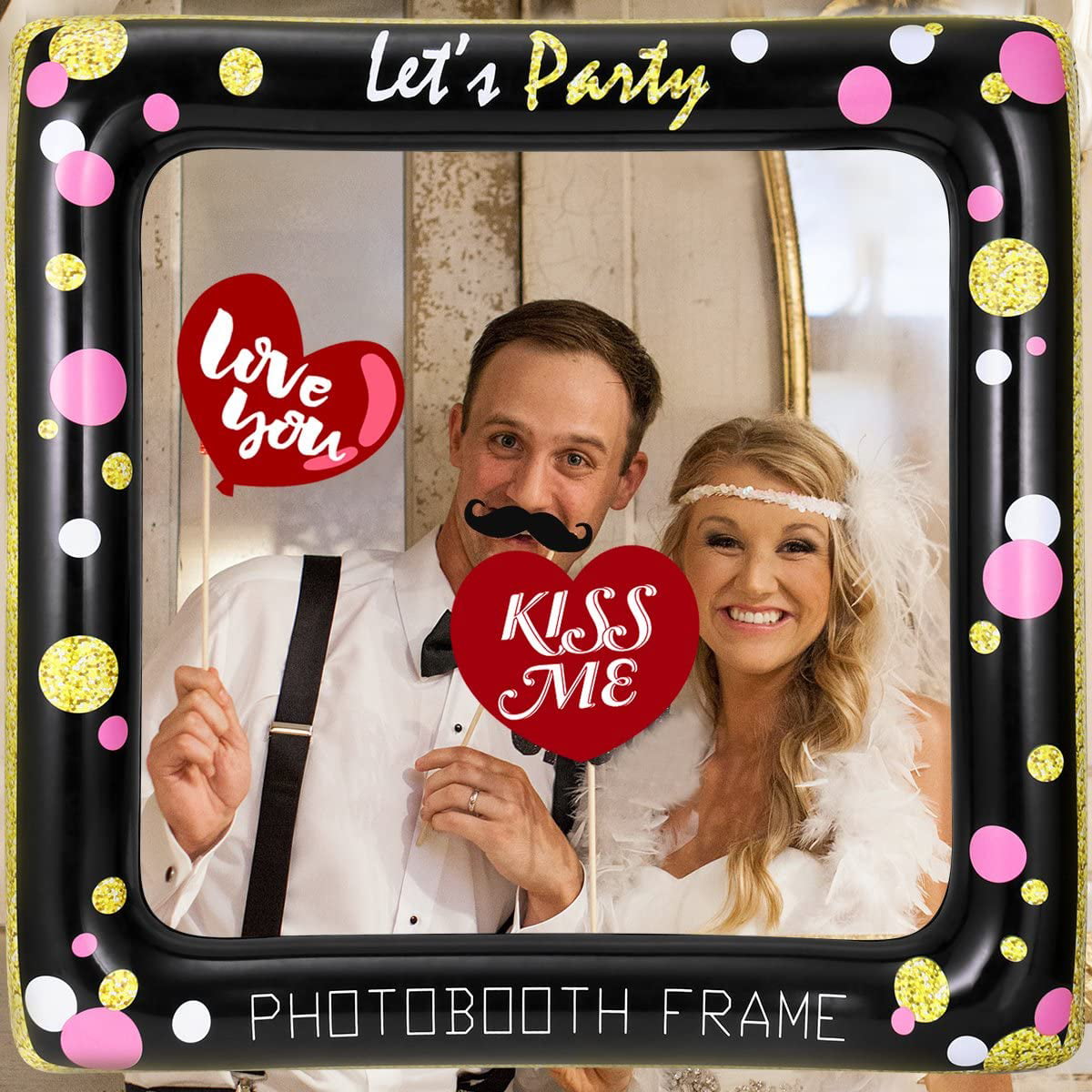Birthday Wedding Baby Shower Party Photo Booth Props Funny Selfie Photography 